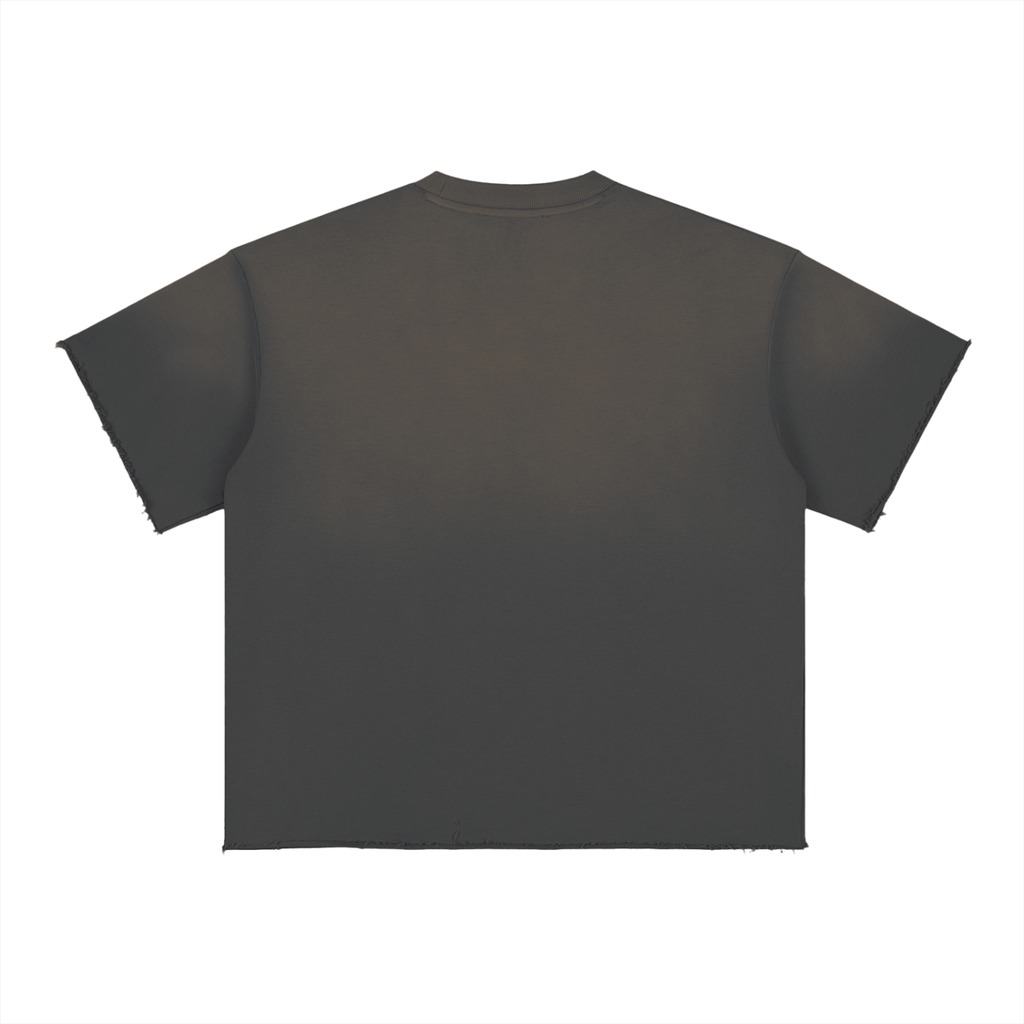 Sun Fade Raw Edge T-Shirt